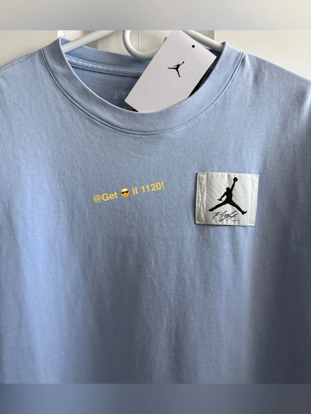 Jordan Flight Essentials Men’s Oversized T-Shirt DZ0604-425 Royal Tint Size M